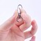 Pack of 50 D Swivel Trigger Clips Hooks Metal Key Ring Lobster Clasps